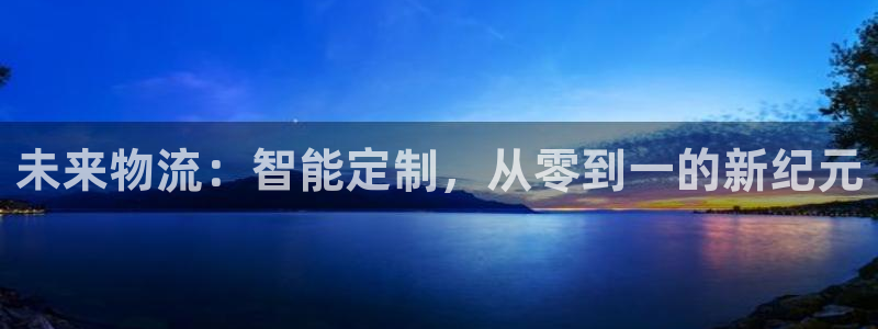豪门国际下载二维码：未来物流：智能定