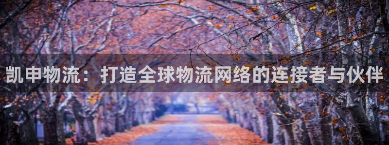 豪门国际p图上分下款通道：凯申物流：